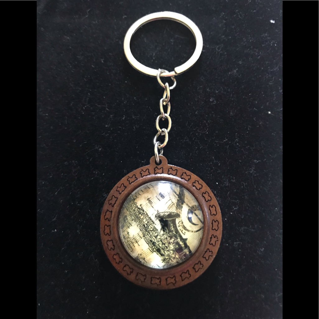 Saxophone Key Chain